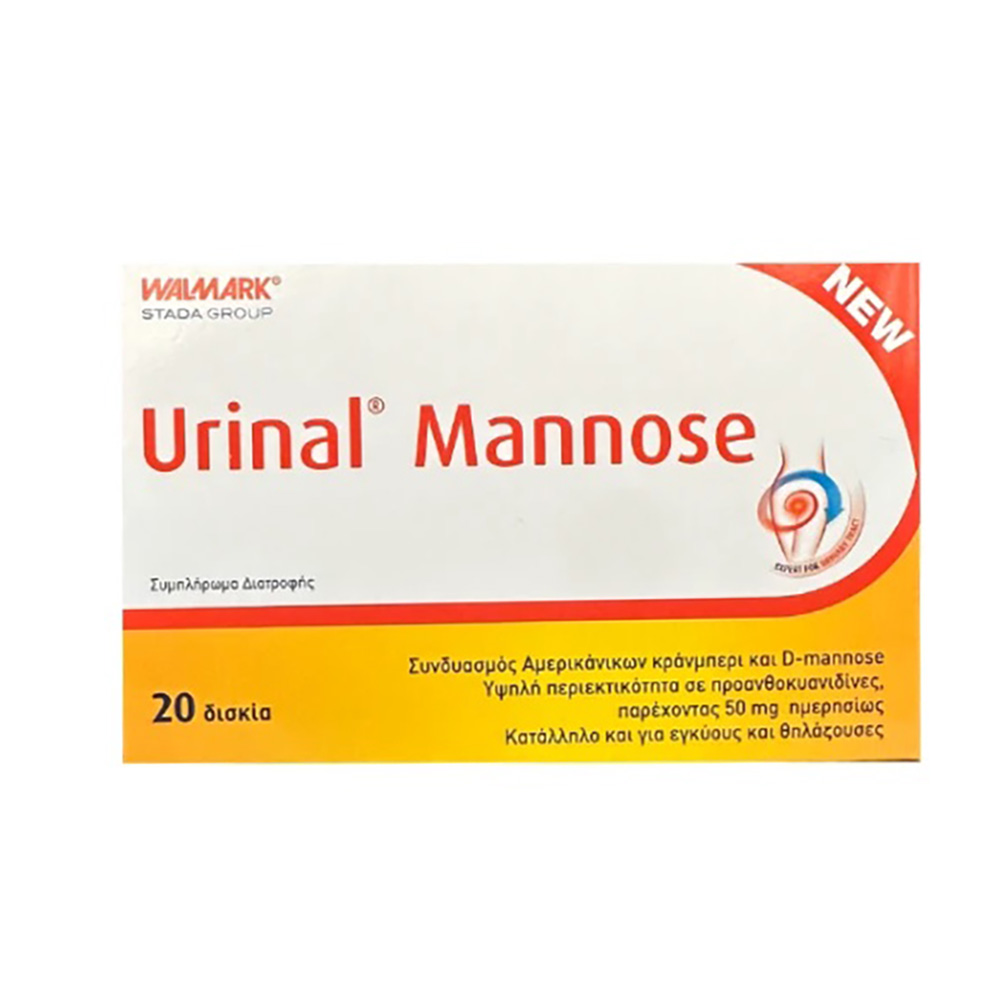 VIVAPHARM - URINAL Mannose - 20tabs